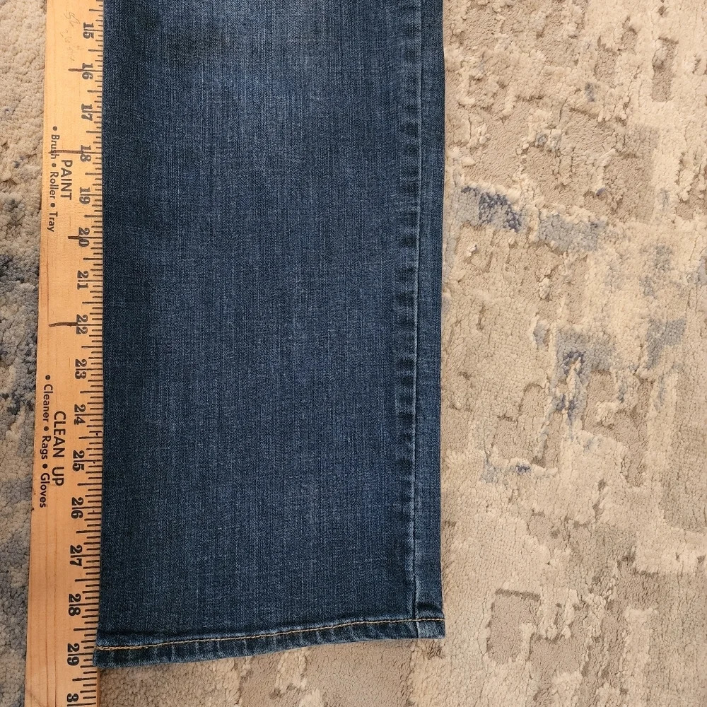 Chico's so lifting slim leg highrise jeans size 12 short 12P - Picture 13 of 16